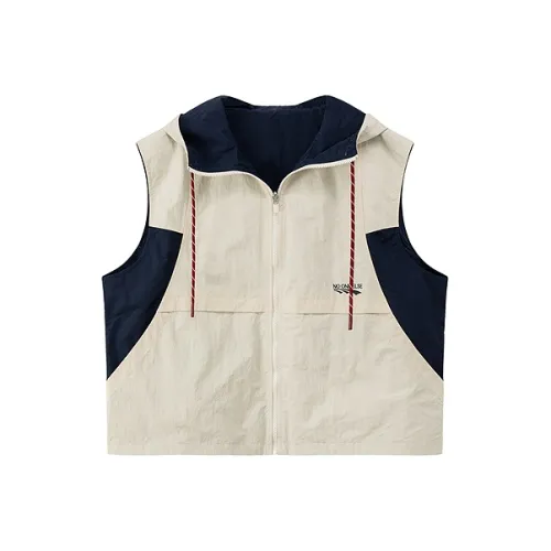 NO ONE ELSE Vest Women's White Apricot