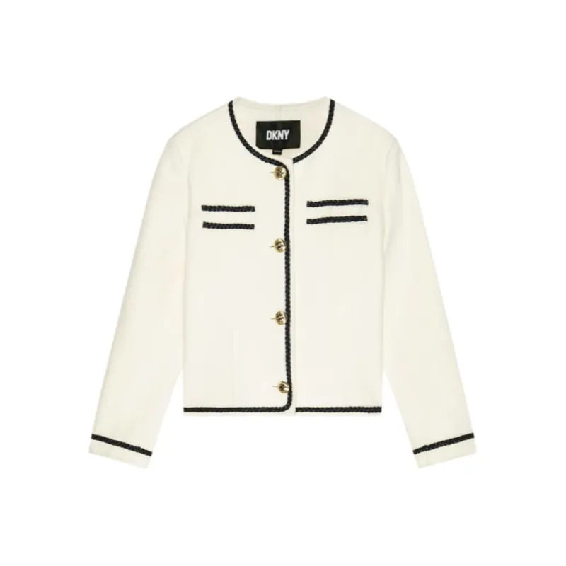 DKNY Coats Women's White-0