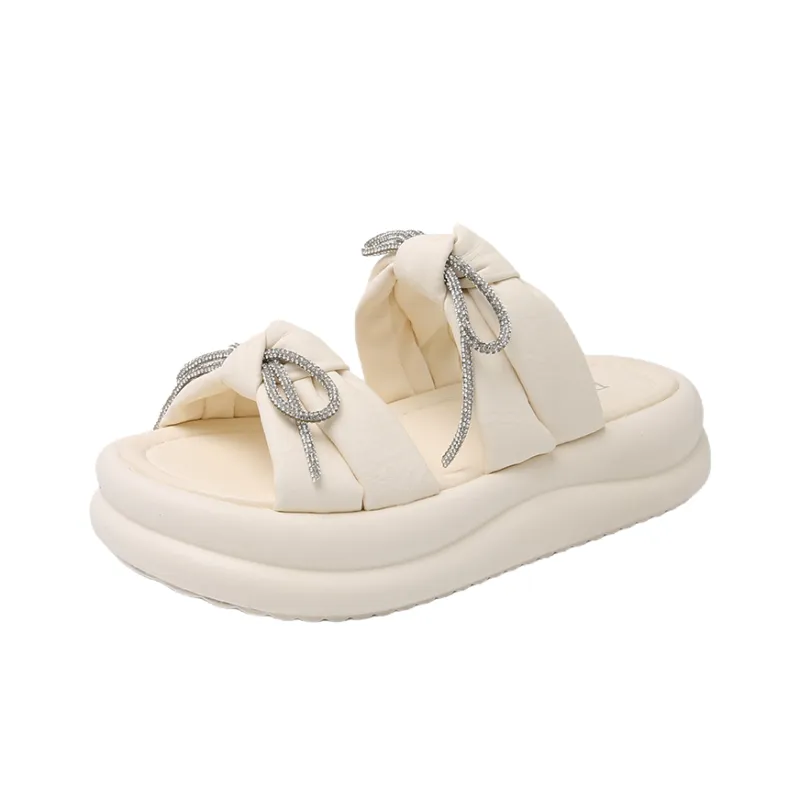 Dawei's House Rubber Sole Slip Resistant Quick Dry Antibacterial Cushioning Slide Slippers Women's Gift Box Set-4