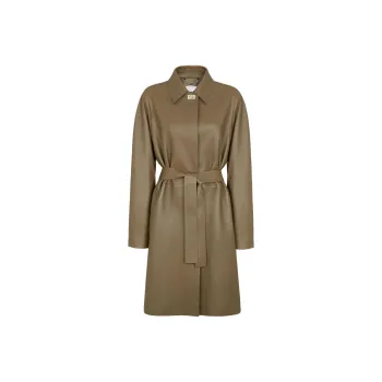 FENDI Leather Coat