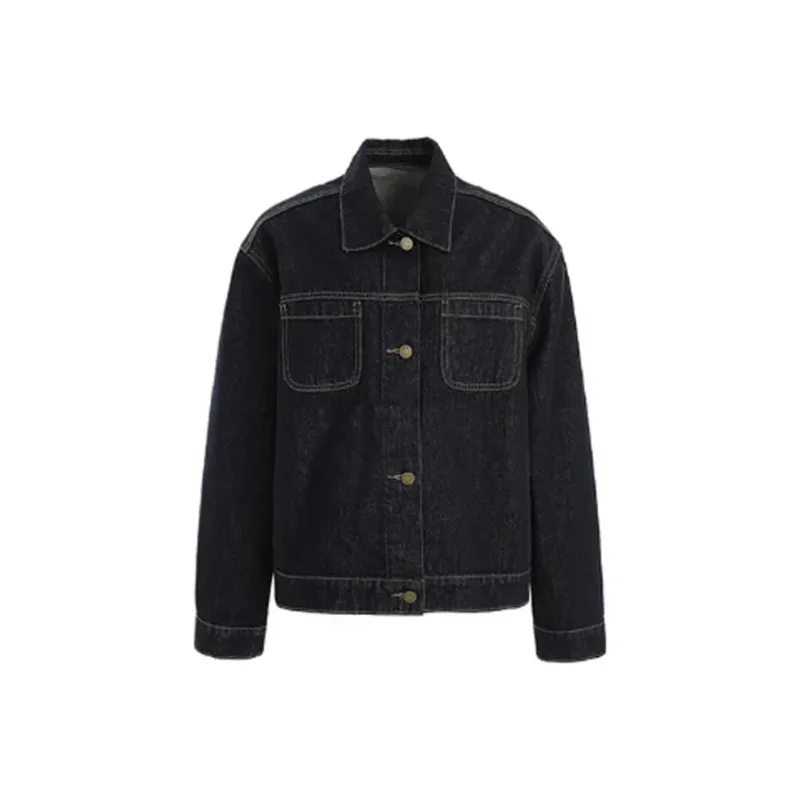 LWLG Denim Jacket Women's Dark Blue-0