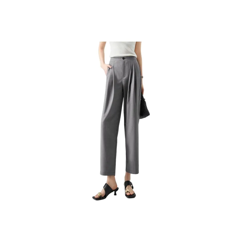 【dme】 Casual Pants Women's Heather Gray-0