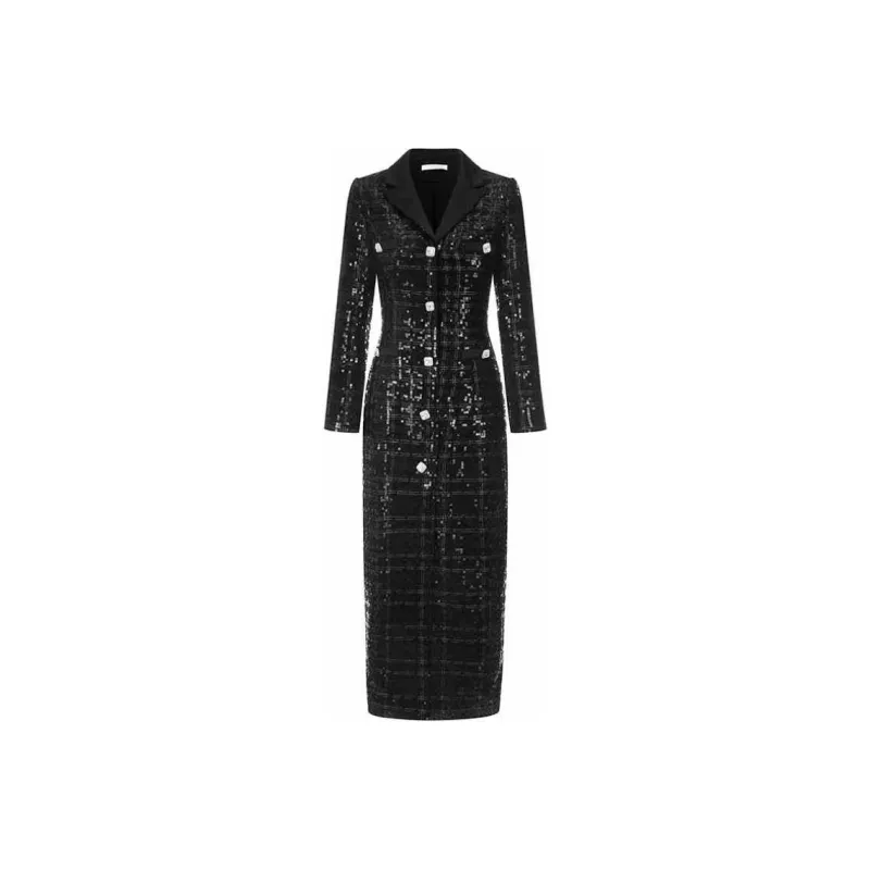 Wardrobes By Chen Coats Women's Black-0