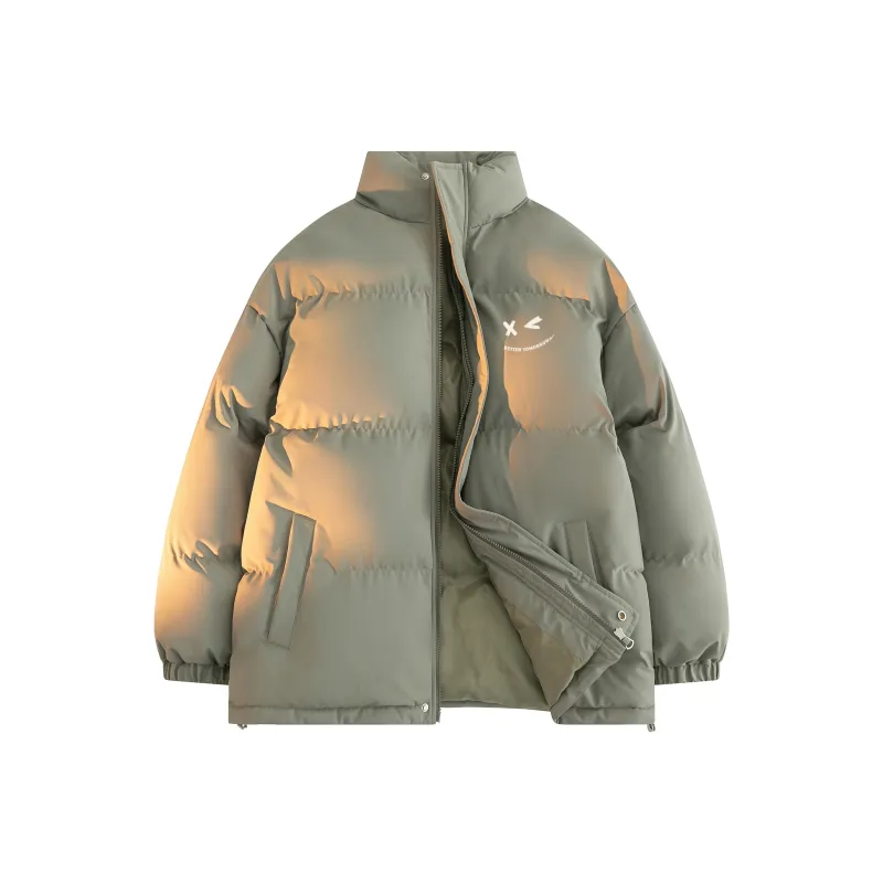 Warrior Huichao Open Ended Smile Collection Puffer Jacket Unisex-17