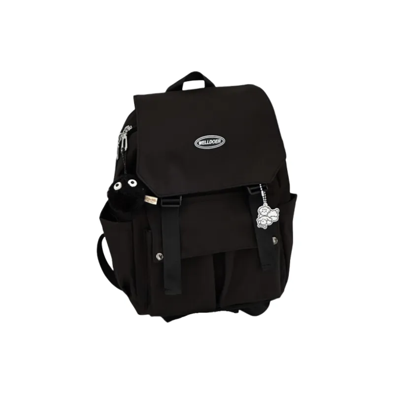 Versman Canvas Backpack Large Size Unisex Multicolor-3