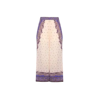 Zimmermann Maxine Wide Leg Cropped Pants