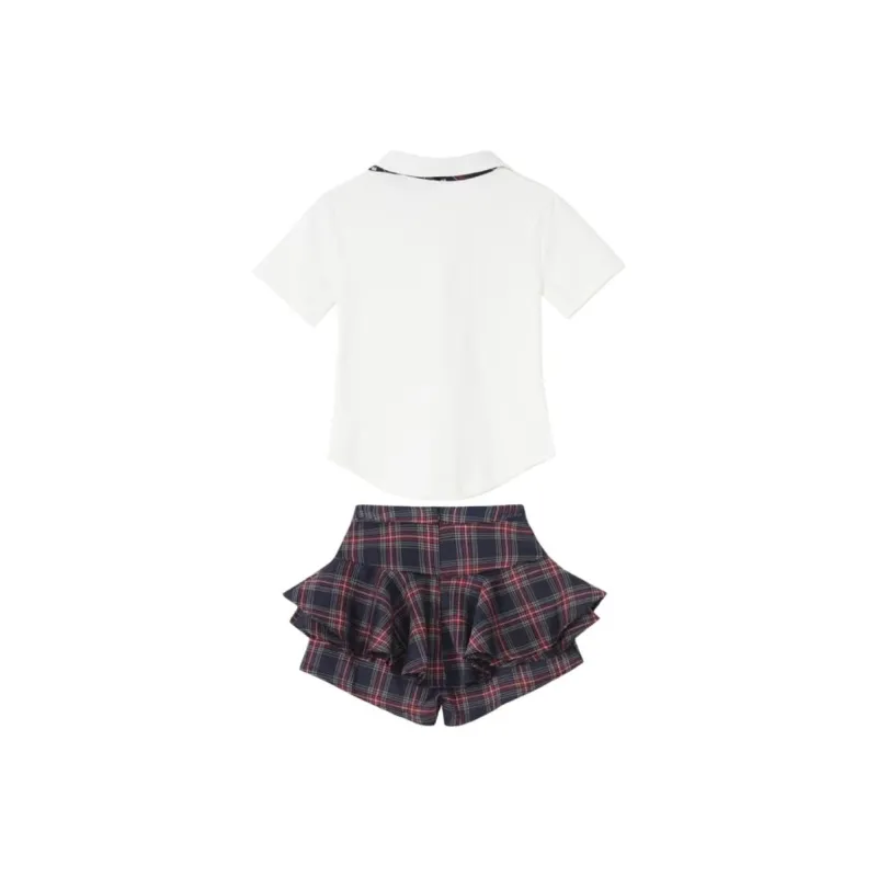 Mu Qingqing Two Piece Skirt Sets Women's-1
