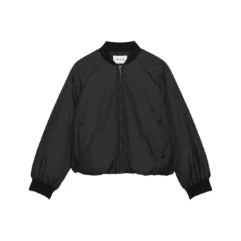 ARITZIA FW24 Babaton Globe Bomber Puffer Jacket Women's BLACK/Black
