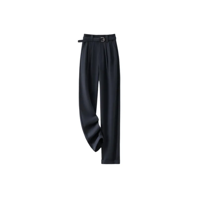 IHIMI Casual Pants Women's Navy Blue-0