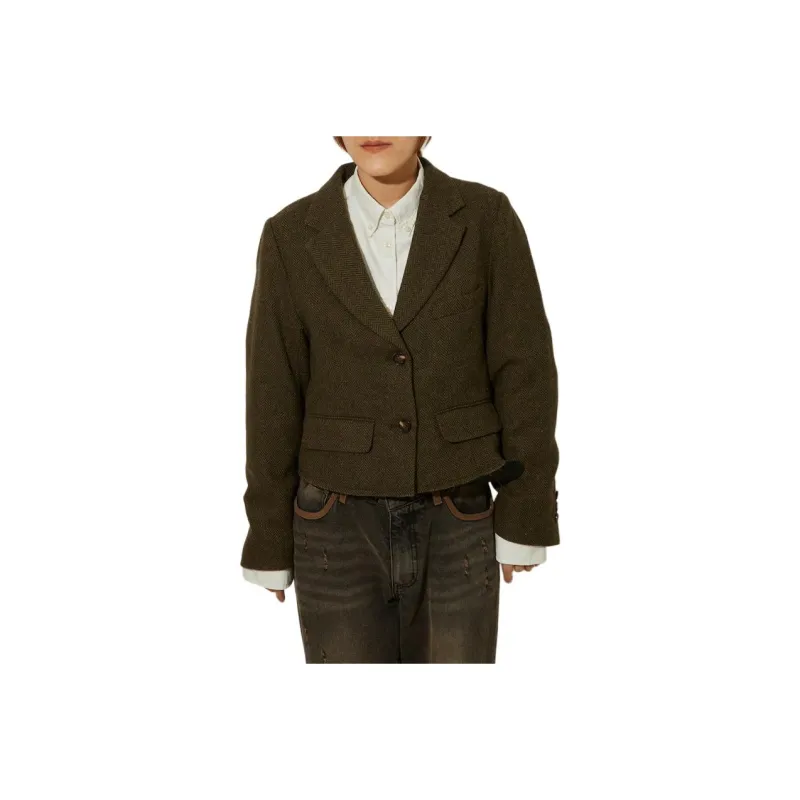 NAUTICA JAPAN Jackets & Coats Women's Gray Green-0