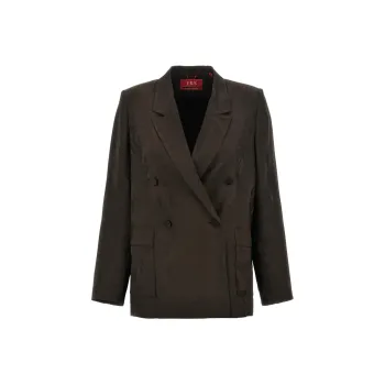 F.R.S For Restless Sleepers Business Suit Coat Women's Brown