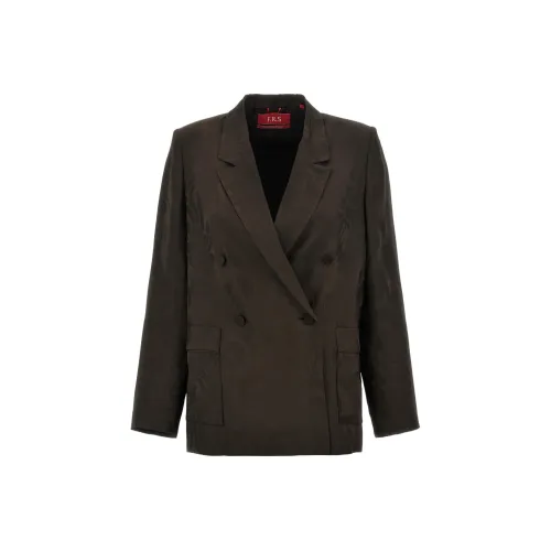 F.R.S For Restless Sleepers Business Suit Coat Women's Brown