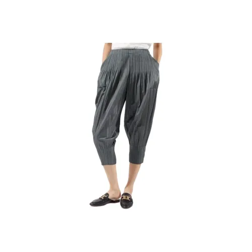 PLEATS PLEASE ISSEY MIYAKE Casual Pants Women's Gray