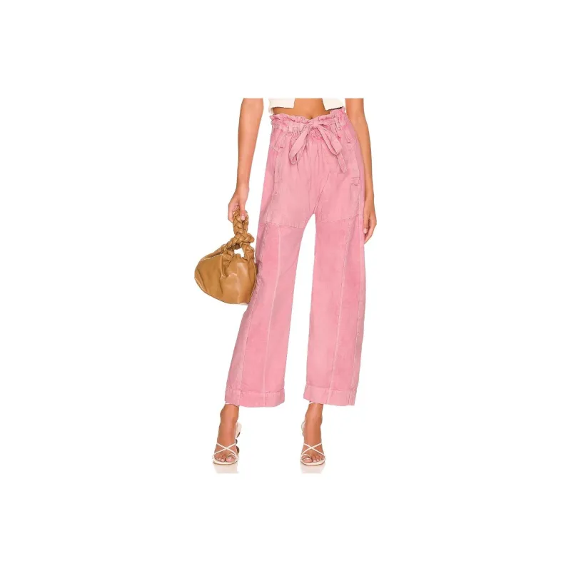FREE PEOPLE Casual Pants Women's Pink-0