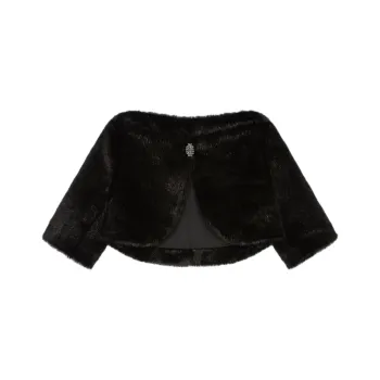 GIVENCHY FW24 Velvet feel Coat Women's Black