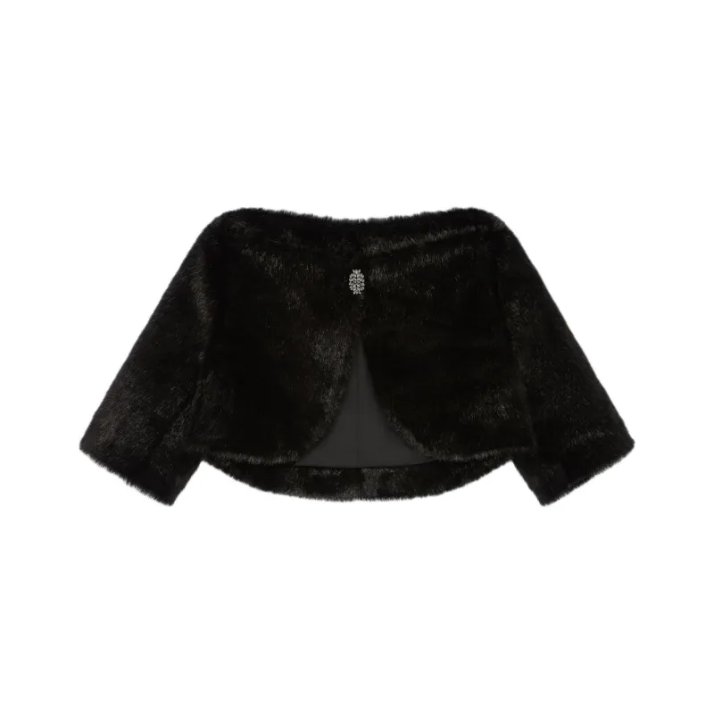 GIVENCHY FW24 Velvet feel Coat Women's Black-0