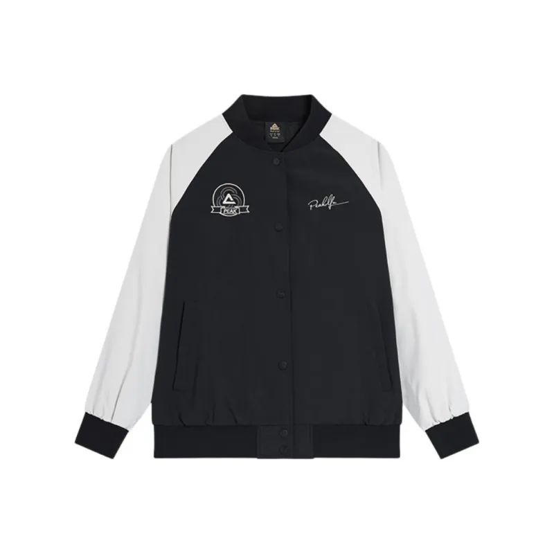 PEAK Baseball Jacket Women's Black-0
