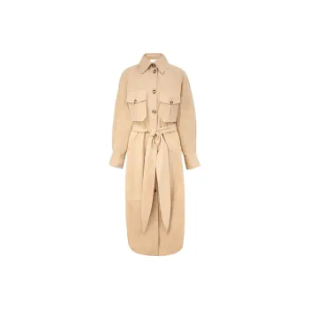 Zimmermann SS25 Trench Coat Women's Brown
