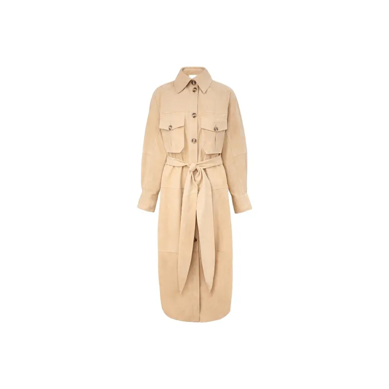 Zimmermann SS25 Trench Coat Women's Brown-0