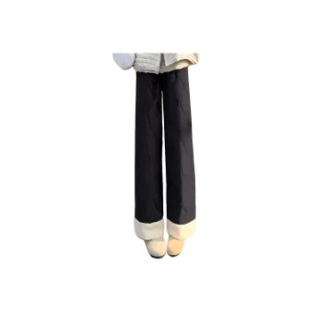 Ya Sheep People Casual Pants Women's Black