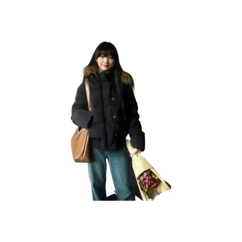 Oudifu Puffer Jackets Women's-1