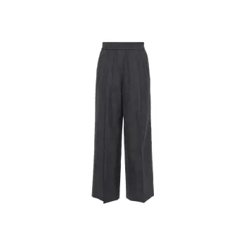 Brunello Cucinelli Virgin Wool Palazzo Pants