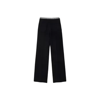 Sandro Tweed Trousers