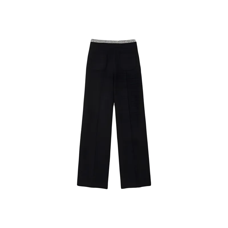 Sandro Tweed Trousers-0