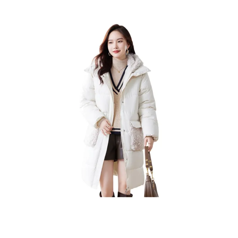 CARBAMMI Puffer Jacket Women's White-0