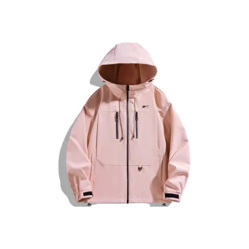 Warrior Ride The Wind And Waves Series Water-Resistant Windproof Wear-Resistant Warm Windbreaker Jacket Unisex