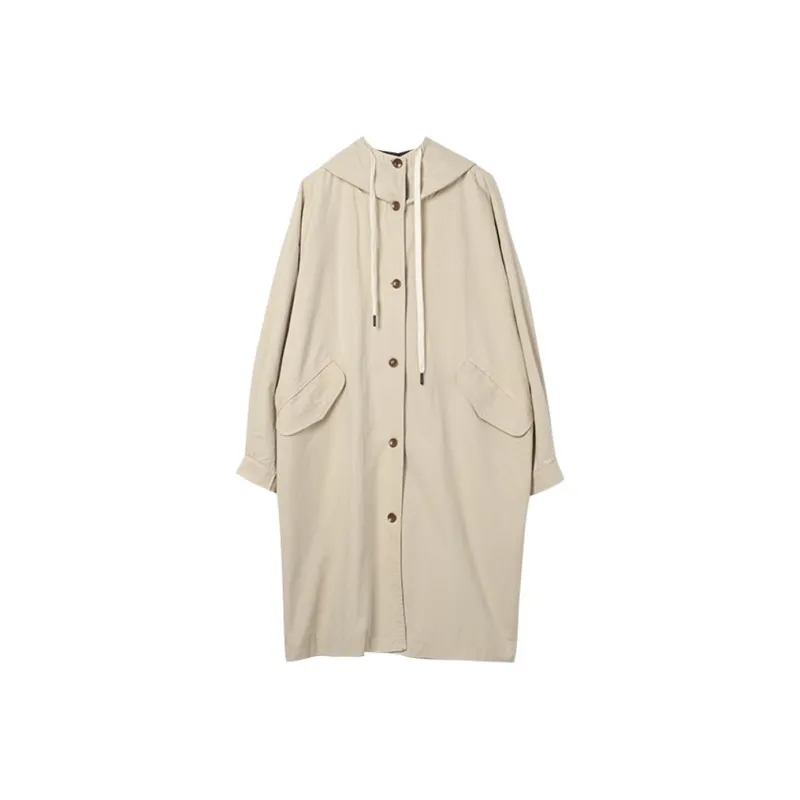 ZIMO Trench Coats Women's Beige-0
