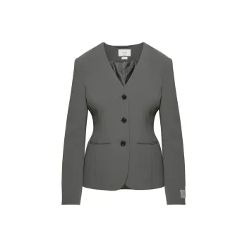 ARITZIA Wilfred Clyde Blazer Business Suit Women's Coal Grey/Coal Gray