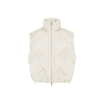 FENDI Ff Padded Cropped Gilet