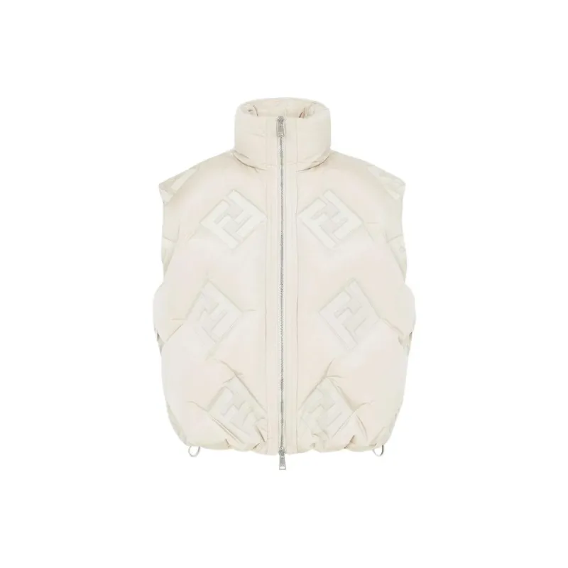FENDI Ff Padded Cropped Gilet-0