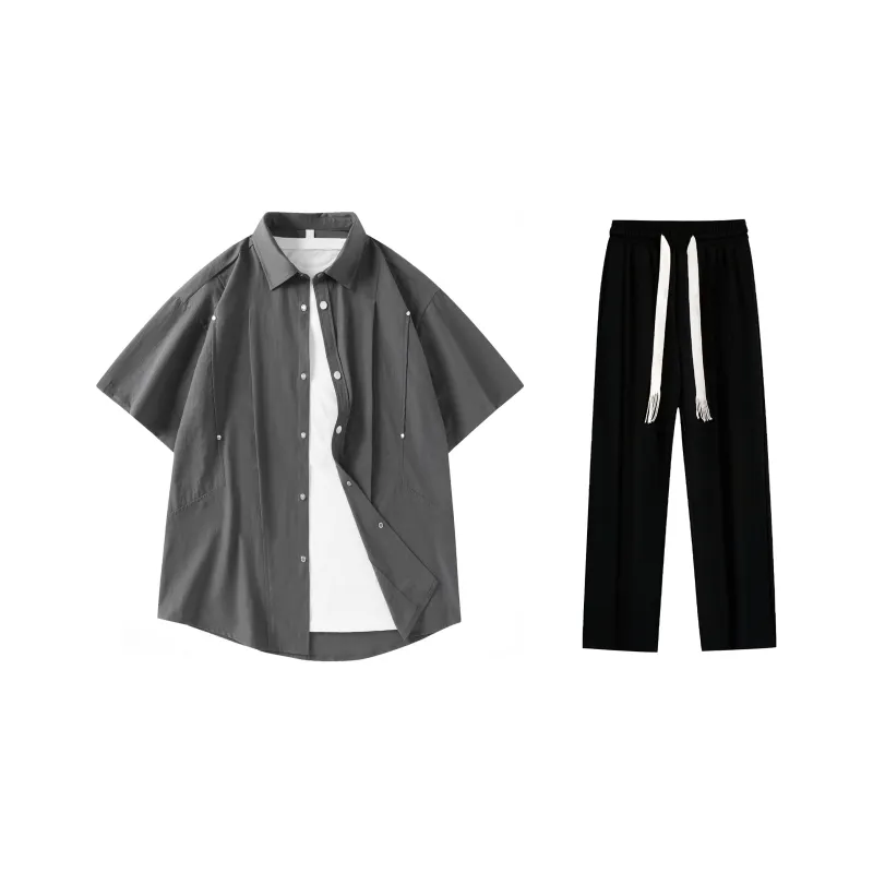 LA'T.WEEKEND Shirt Matching Set Unisex-8