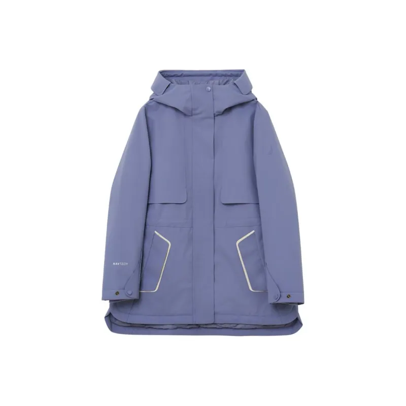 NAUTICA Trench Coat Women's Purple-0