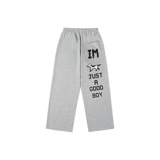 MeiHaoStore Casual Pants Women's Gray-0