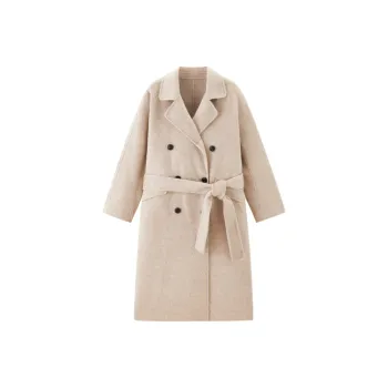 LEDIN Coat Women's Warm Beige Brown