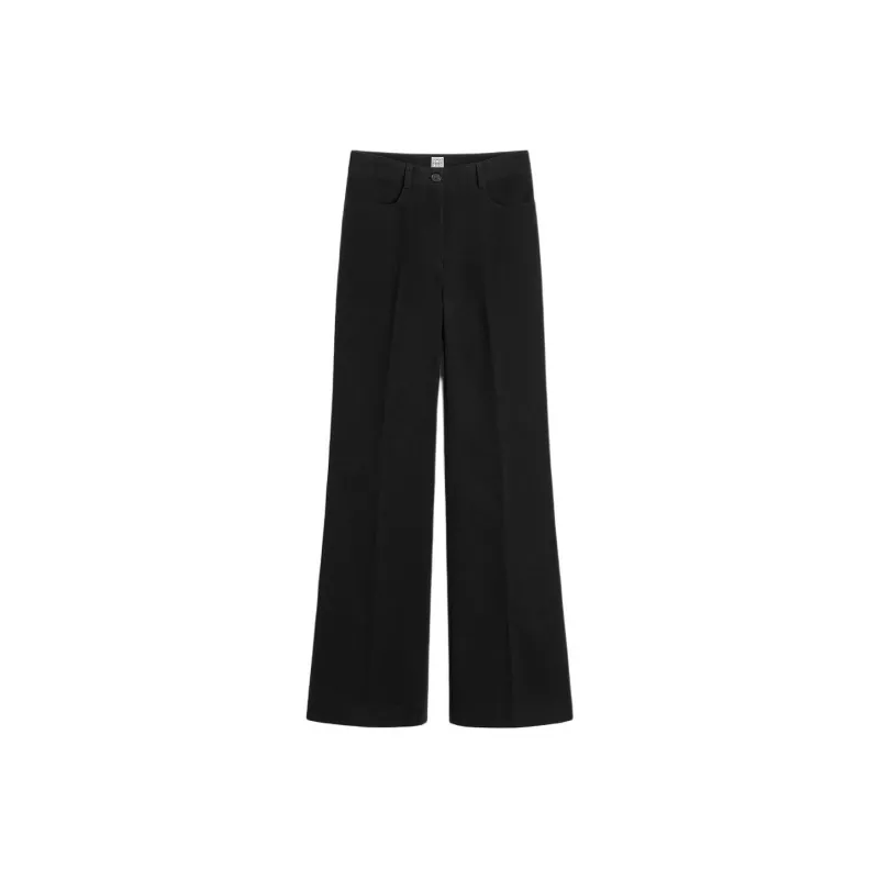 TOTEME FW24 Casual Pants Women's Black-0