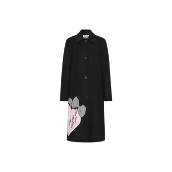 MSGM Coats Women's Black