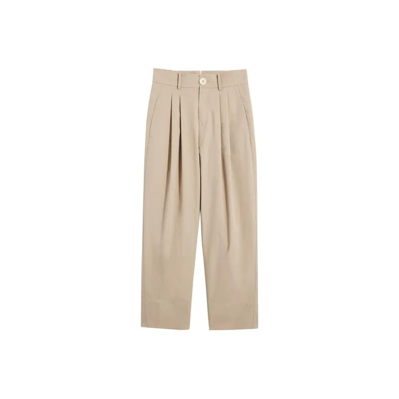 HSTYLE Casual Pants Women's Khaki-0