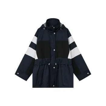 UOOYAA Puffer Jacket Women's Navy Blue