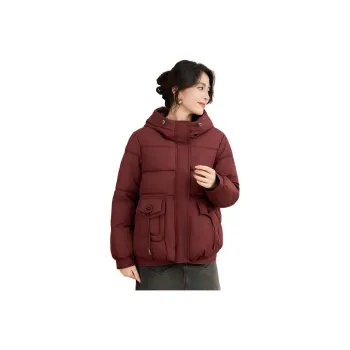 CARBAMMI Puffer Jacket Women's Angora Red