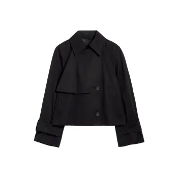 Other Stories Trench Coat Women's Black