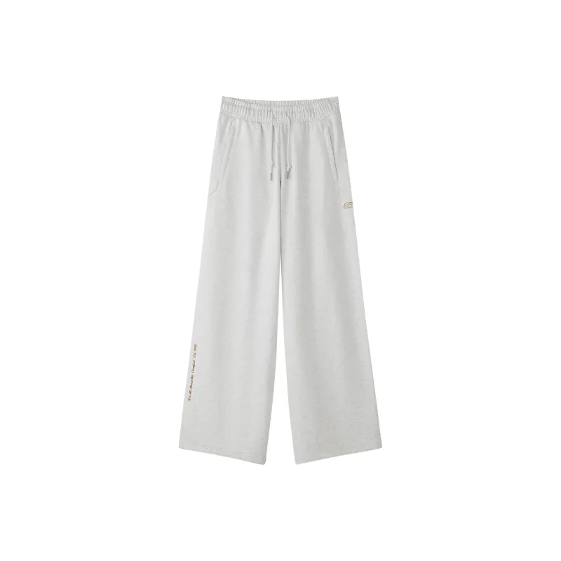 Skechers New Year Casual Pants Women's Light Heather Gray-0