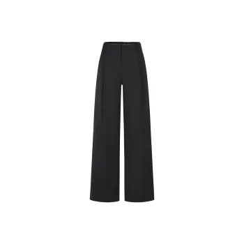 JZ. ANNAKRO Casual Pants Women's Plain Black