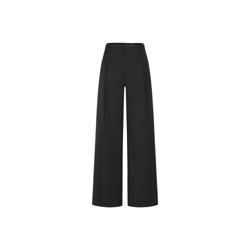 JZ. ANNAKRO Casual Pants Women's Plain Black