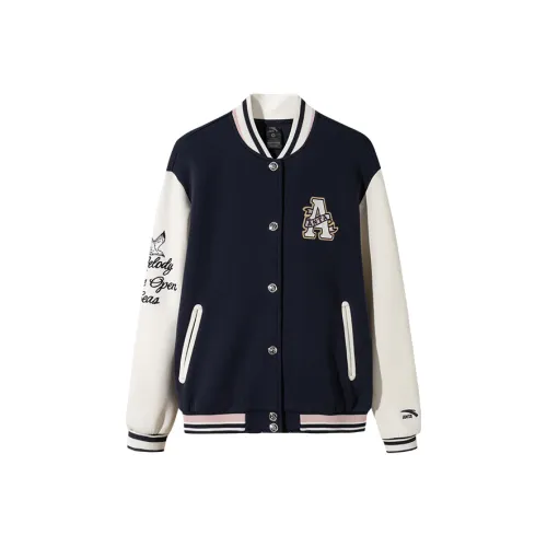 Anta Life Collection Sports Life Collection Baseball Jacket Women's Soma Blue