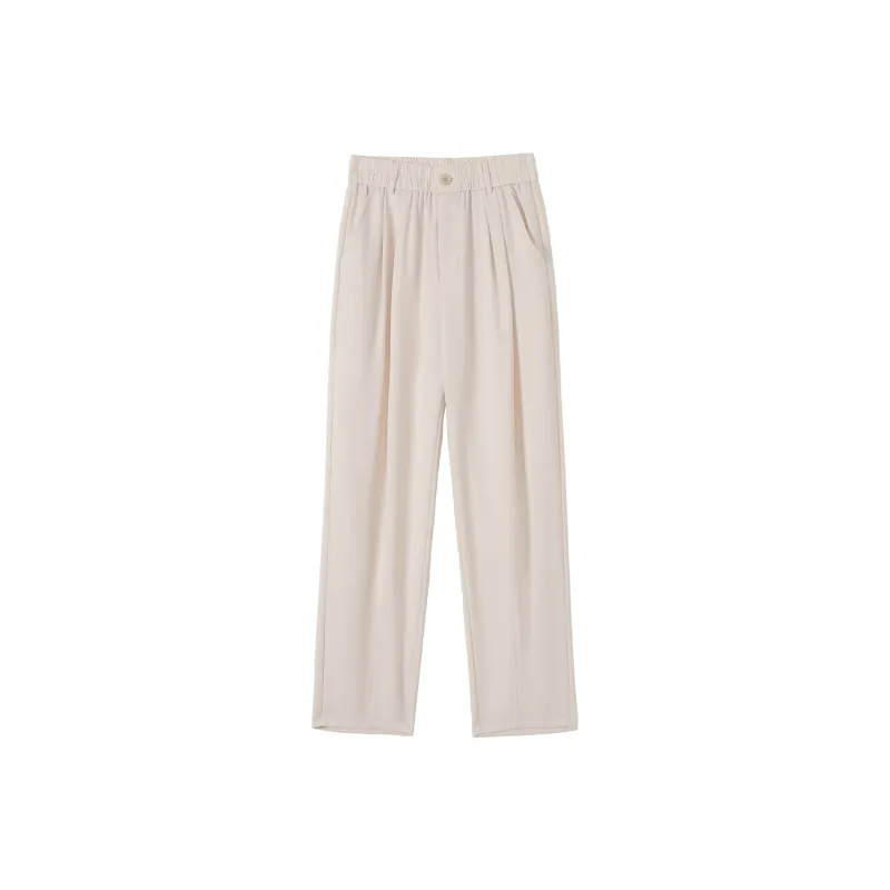 0571 Family Casual Pants Women's Beige-0