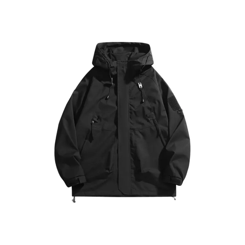 KRISTALIA Puffer Jacket Unisex Black-6